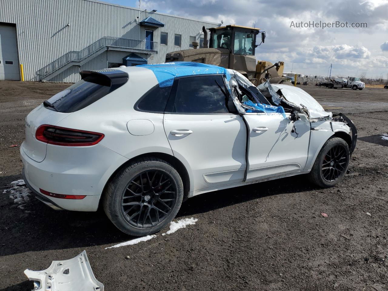 2017 Porsche Macan  Белый vin: WP1AA2A55HLB04743