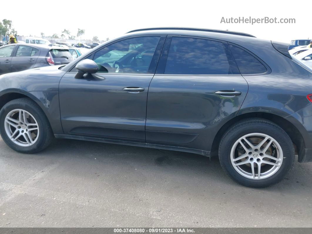 2017 Porsche Macan   Gray vin: WP1AA2A56HLB02872