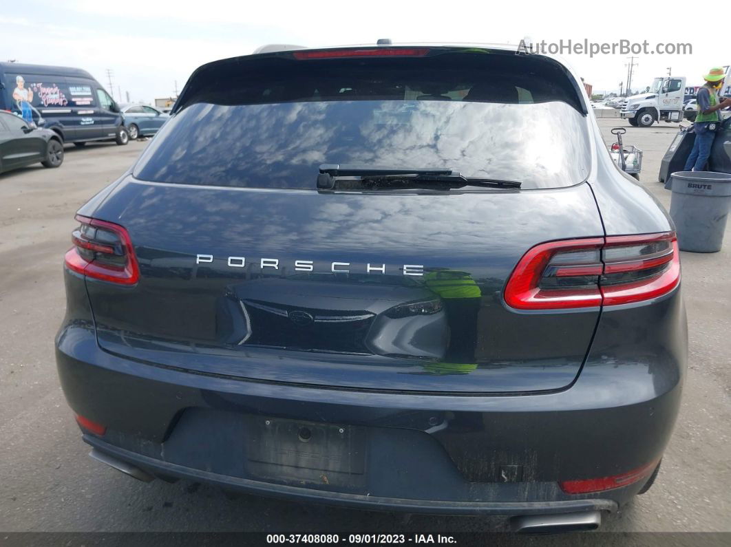 2017 Porsche Macan   Gray vin: WP1AA2A56HLB02872