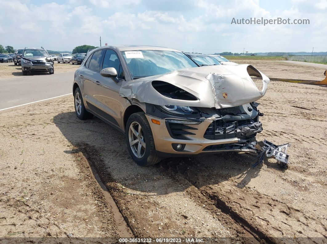 2018 Porsche Macan   Brown vin: WP1AA2A56JLB05017