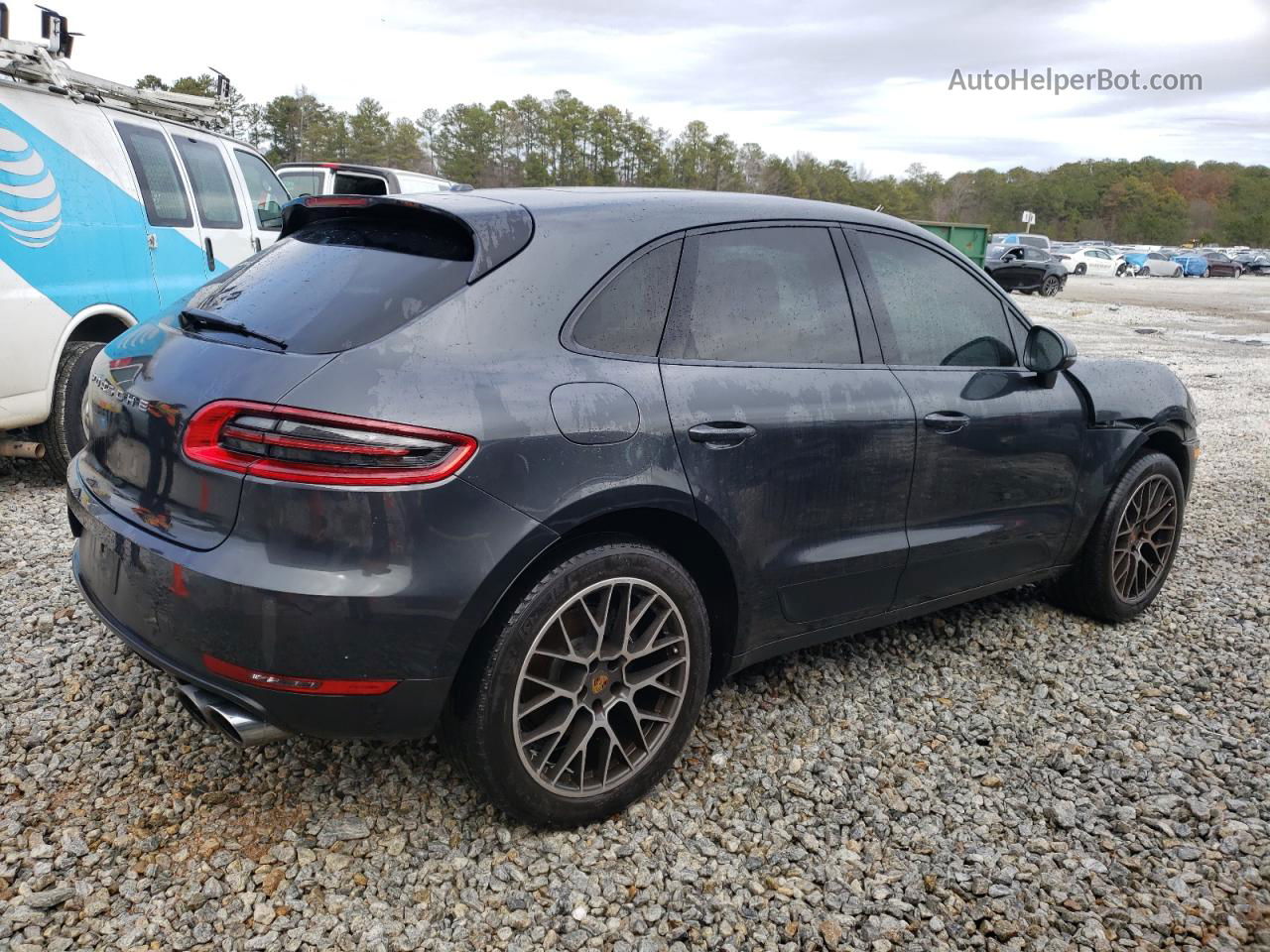 2018 Porsche Macan  Charcoal vin: WP1AA2A56JLB13179