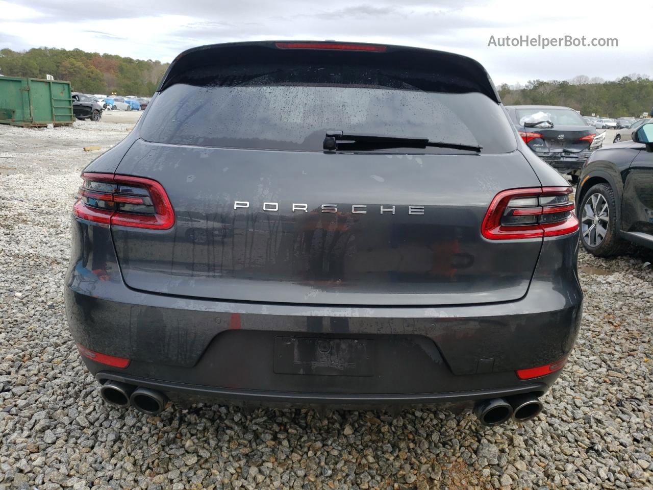 2018 Porsche Macan  Charcoal vin: WP1AA2A56JLB13179