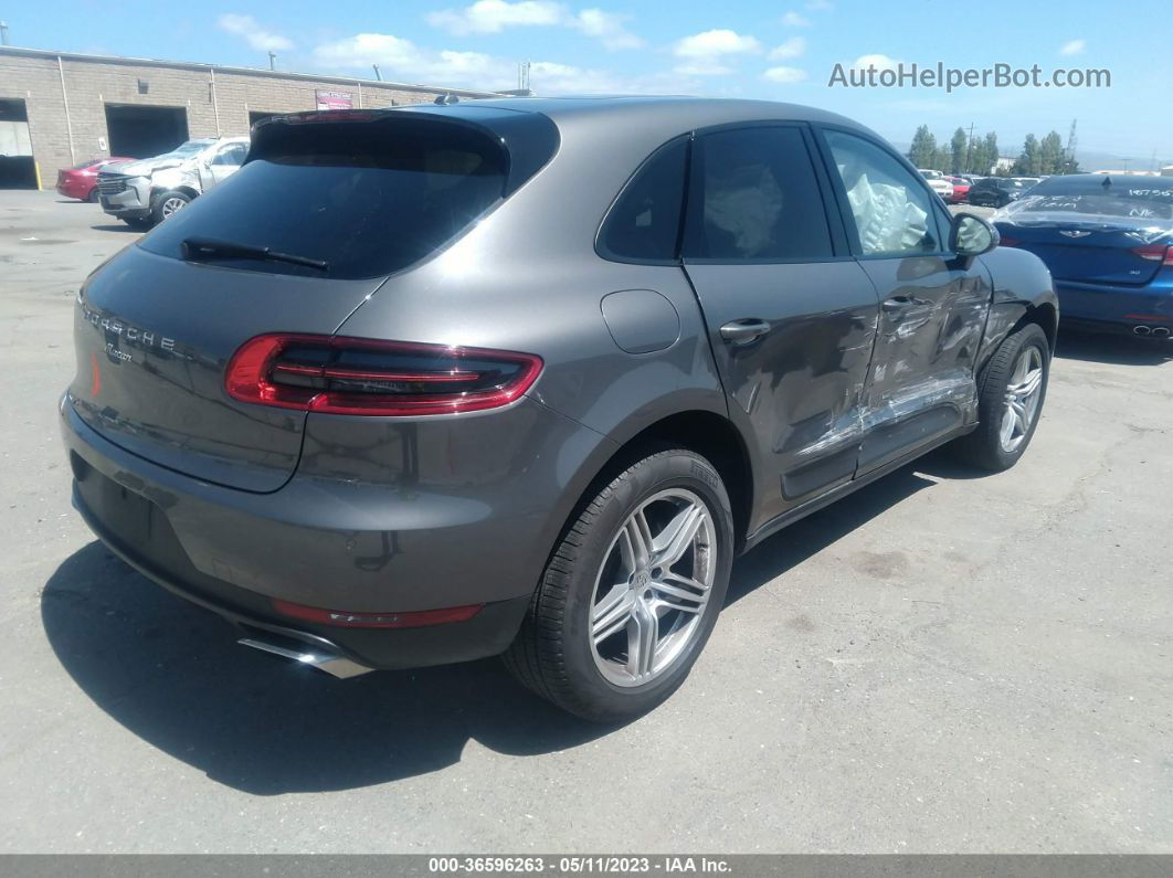 2018 Porsche Macan Серый vin: WP1AA2A56JLB14140