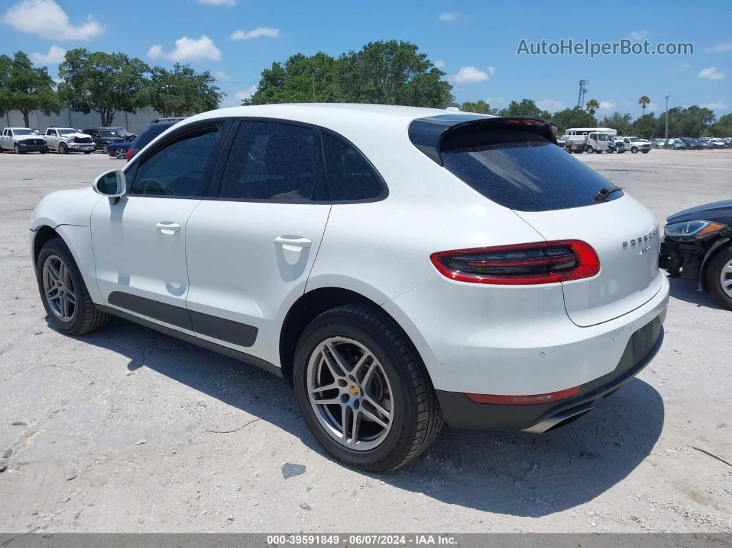 2017 Porsche Macan   Белый vin: WP1AA2A57HLB07272