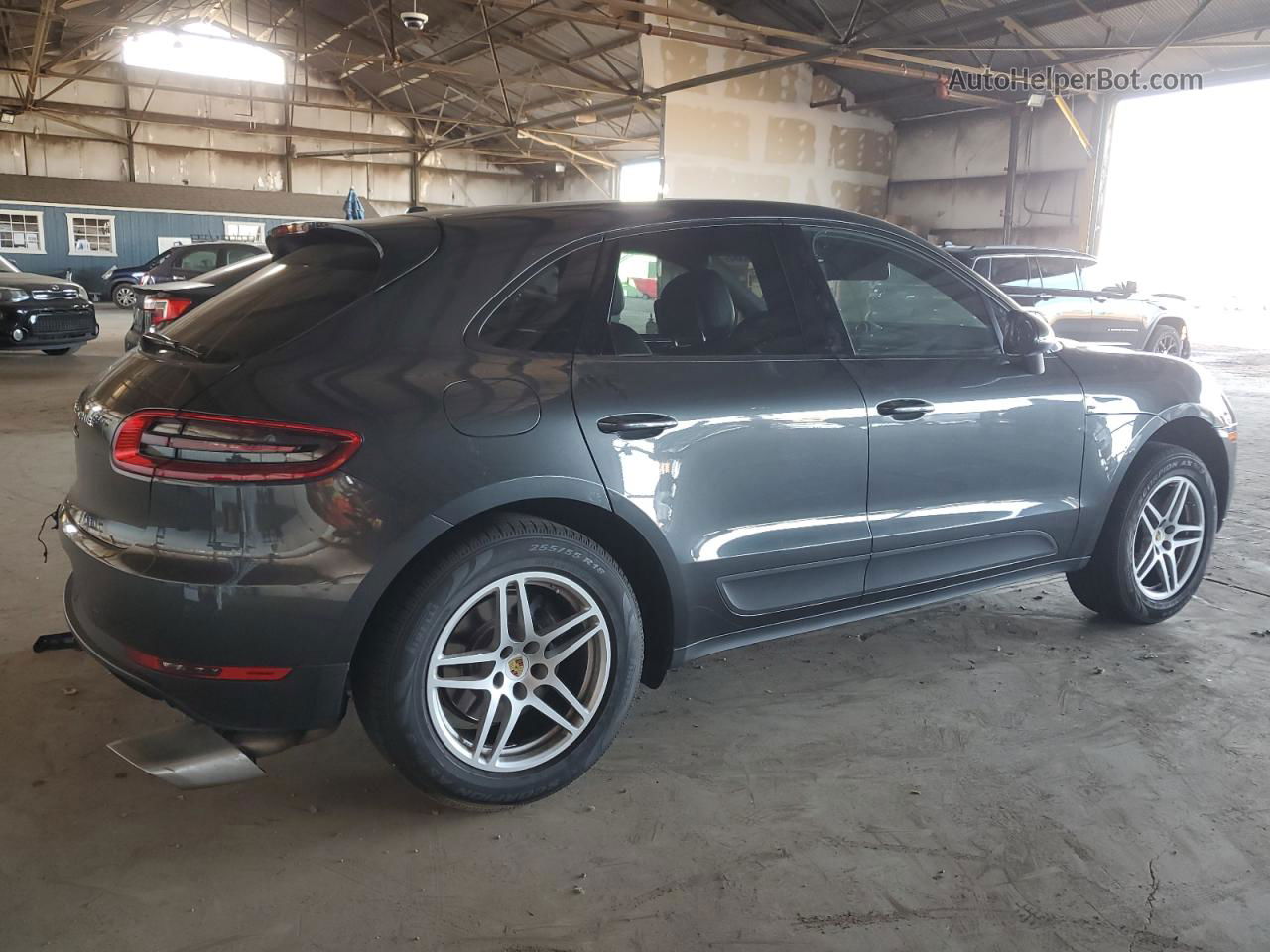 2017 Porsche Macan  Charcoal vin: WP1AA2A57HLB82098