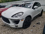 2018 Porsche Macan  White vin: WP1AA2A57JLB00361