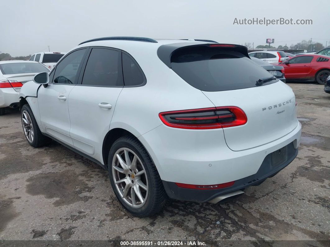 2018 Porsche Macan Sport Edition Белый vin: WP1AA2A57JLB07780