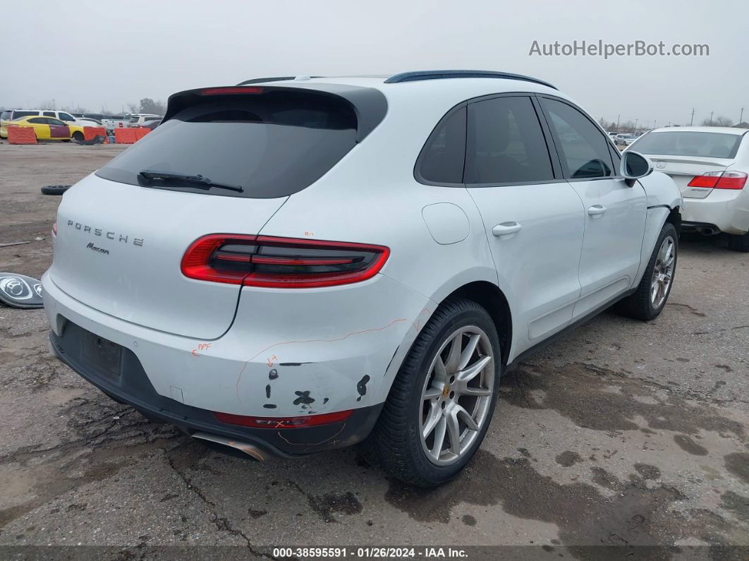 2018 Porsche Macan Sport Edition Белый vin: WP1AA2A57JLB07780