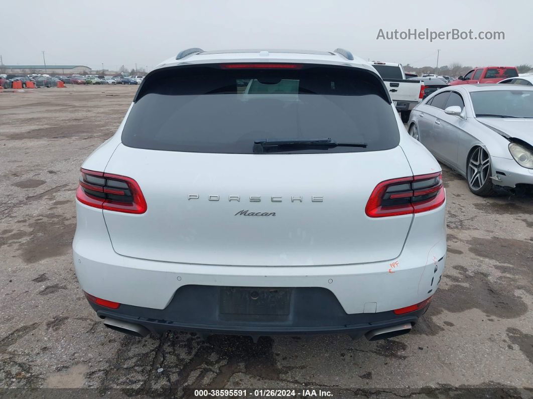 2018 Porsche Macan Sport Edition Белый vin: WP1AA2A57JLB07780