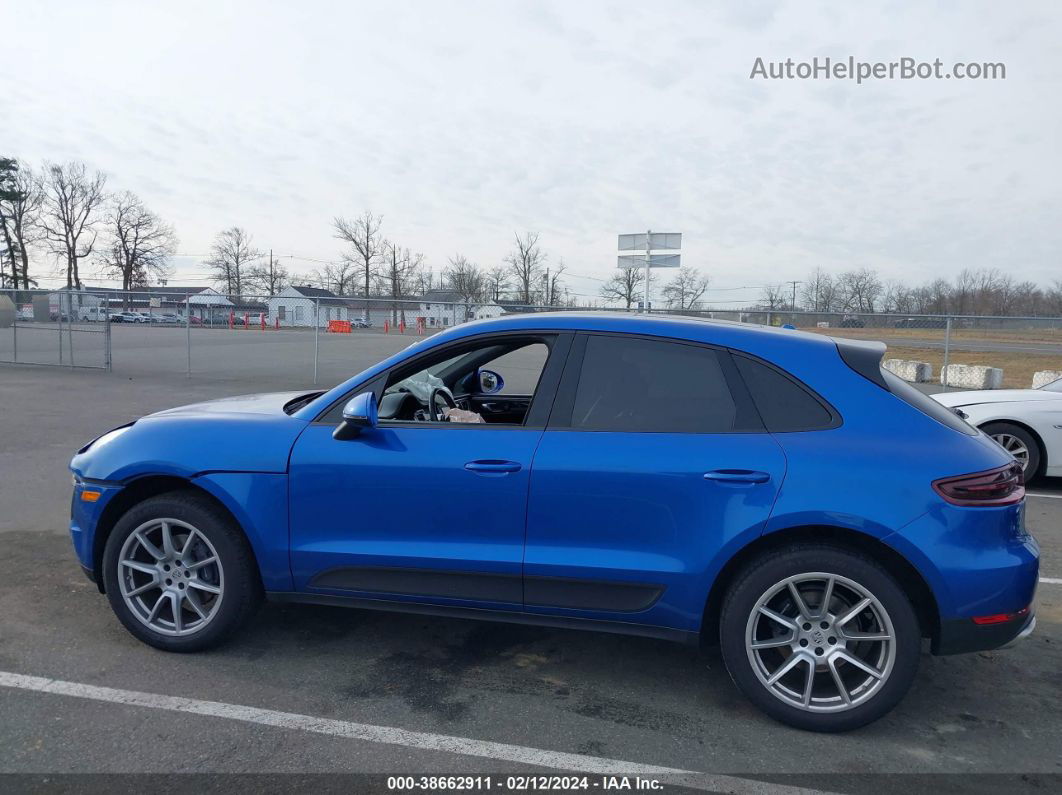 2018 Porsche Macan   Синий vin: WP1AA2A58JLB01308