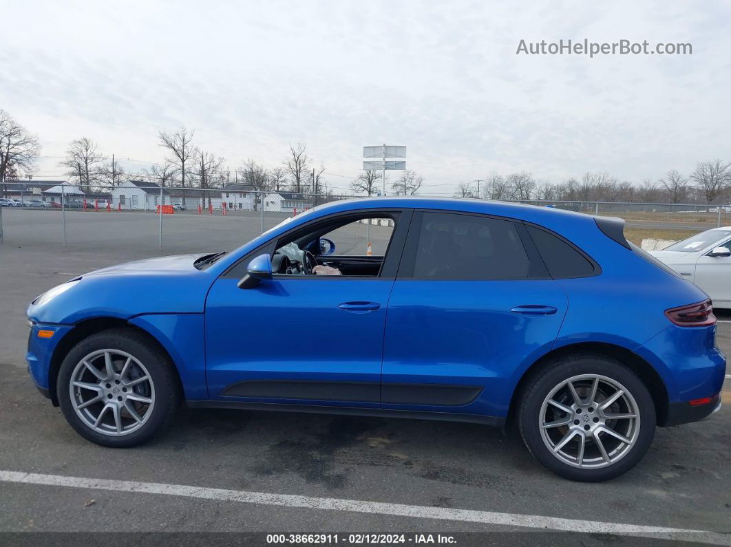 2018 Porsche Macan   Синий vin: WP1AA2A58JLB01308