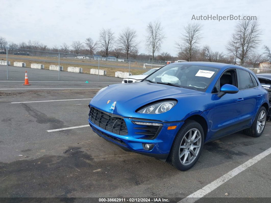 2018 Porsche Macan   Синий vin: WP1AA2A58JLB01308