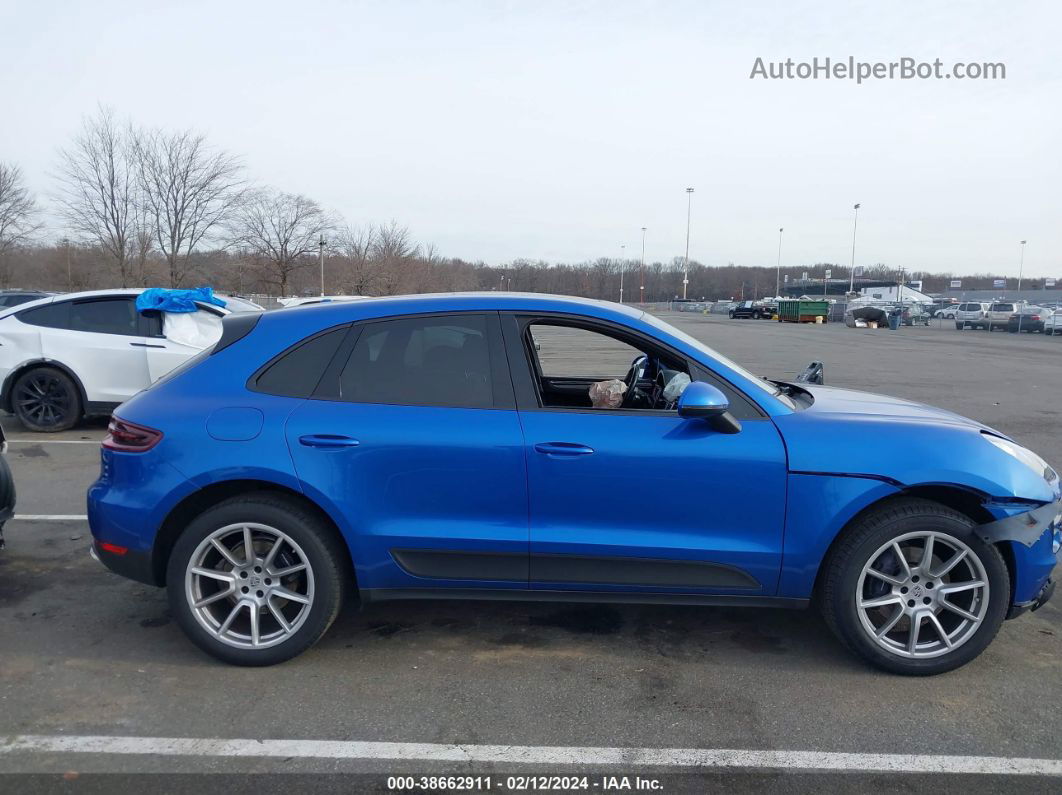 2018 Porsche Macan   Blue vin: WP1AA2A58JLB01308