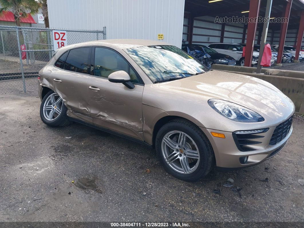 2018 Porsche Macan   Желто-коричневый vin: WP1AA2A58JLB08257