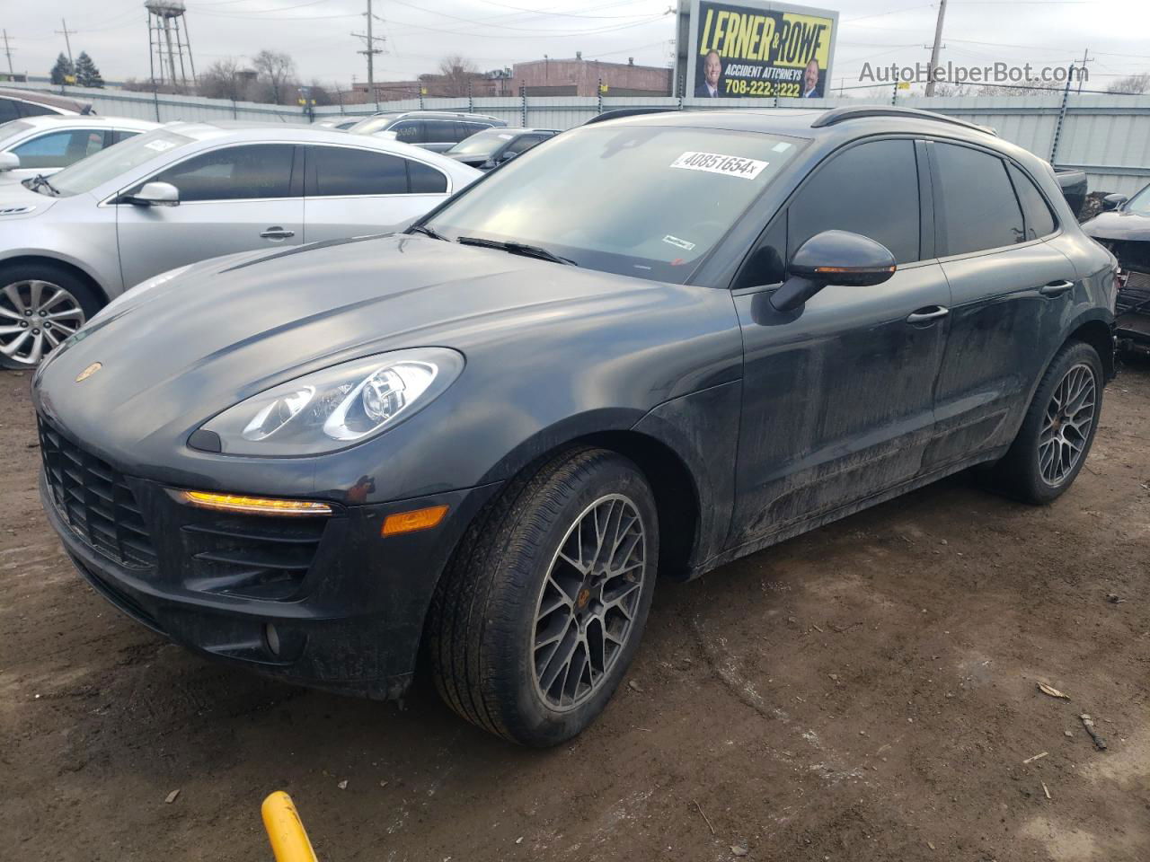 2018 Porsche Macan  Charcoal vin: WP1AA2A58JLB15208