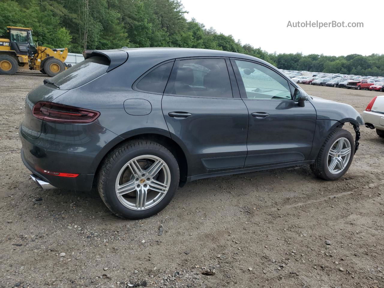 2018 Porsche Macan  Серый vin: WP1AA2A58JLB20425