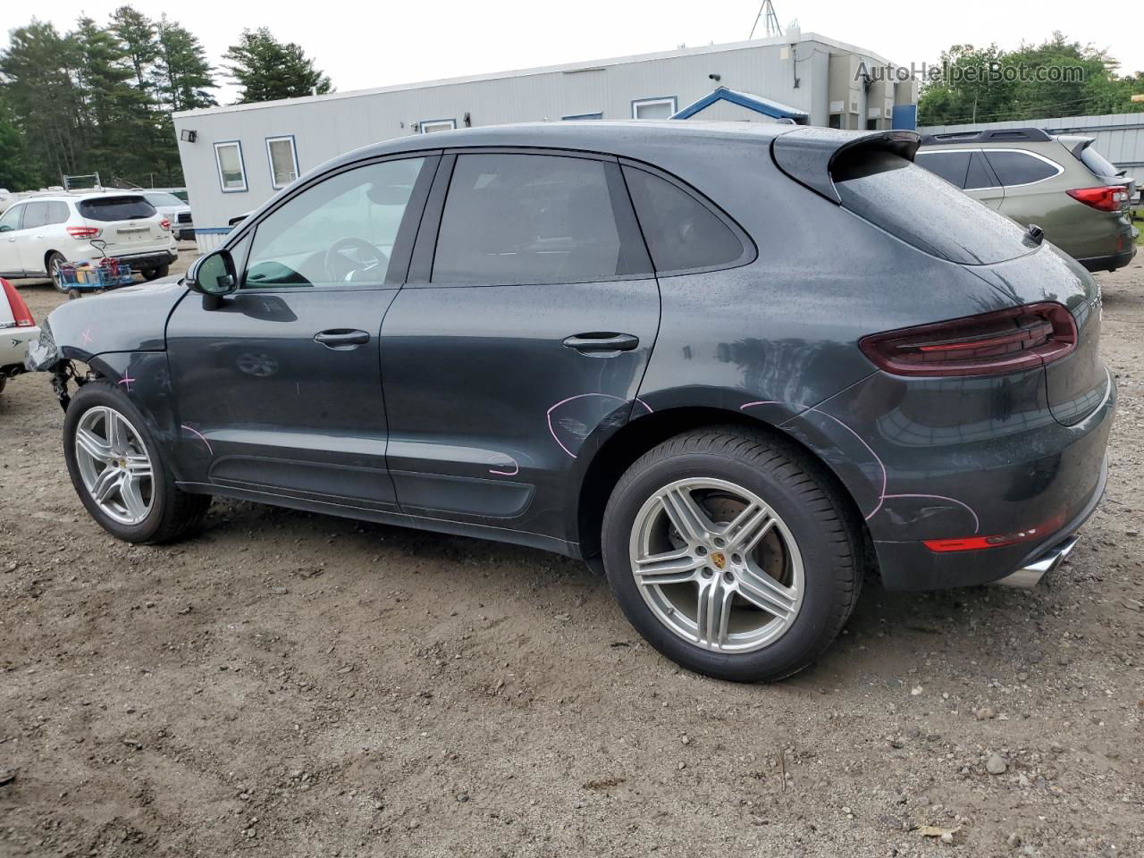 2018 Porsche Macan  Серый vin: WP1AA2A58JLB20425