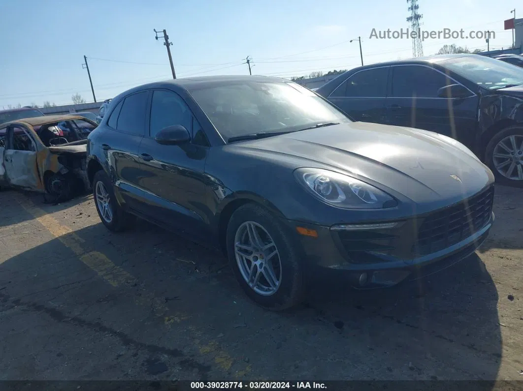 2018 Porsche Macan   Серый vin: WP1AA2A59JLB00975