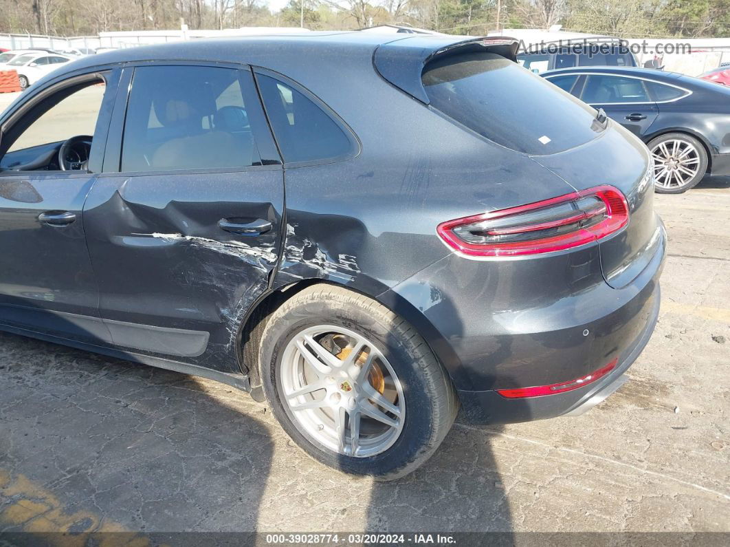 2018 Porsche Macan   Серый vin: WP1AA2A59JLB00975