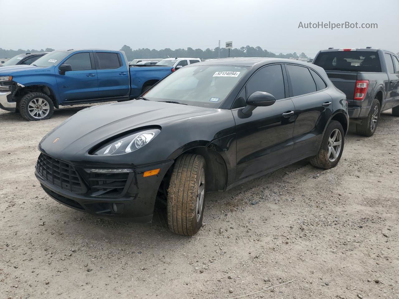 2018 Porsche Macan  Черный vin: WP1AA2A59JLB06078