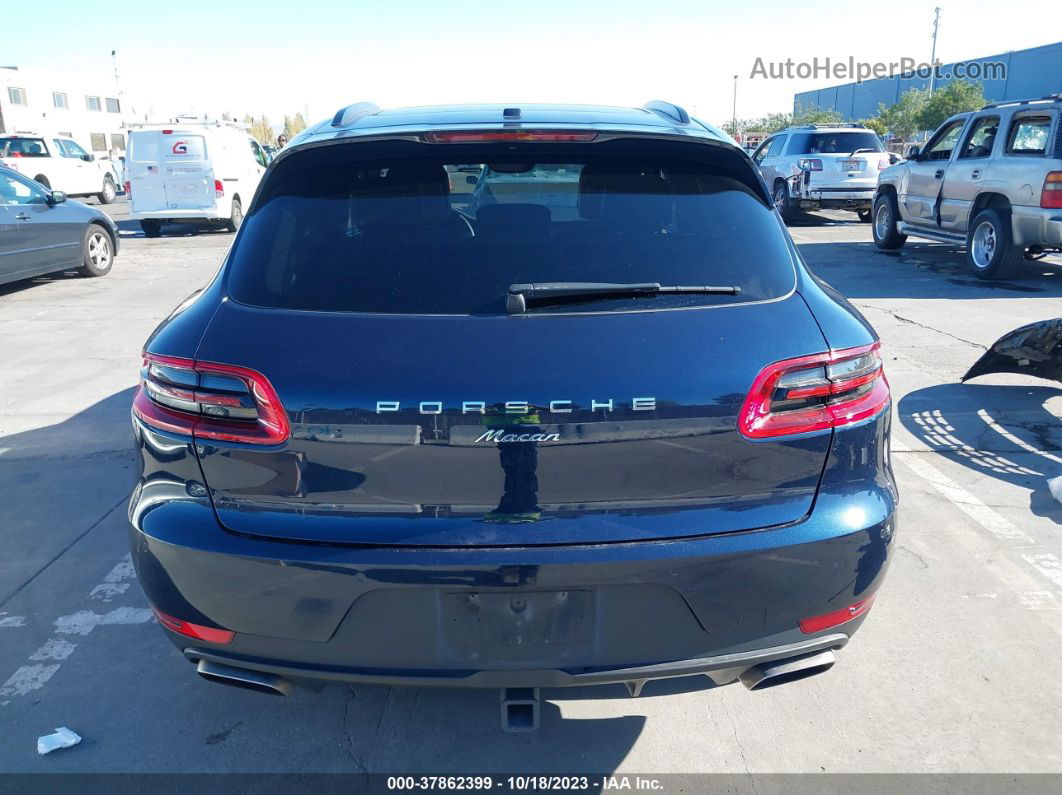 2018 Porsche Macan   Navy vin: WP1AA2A59JLB07263