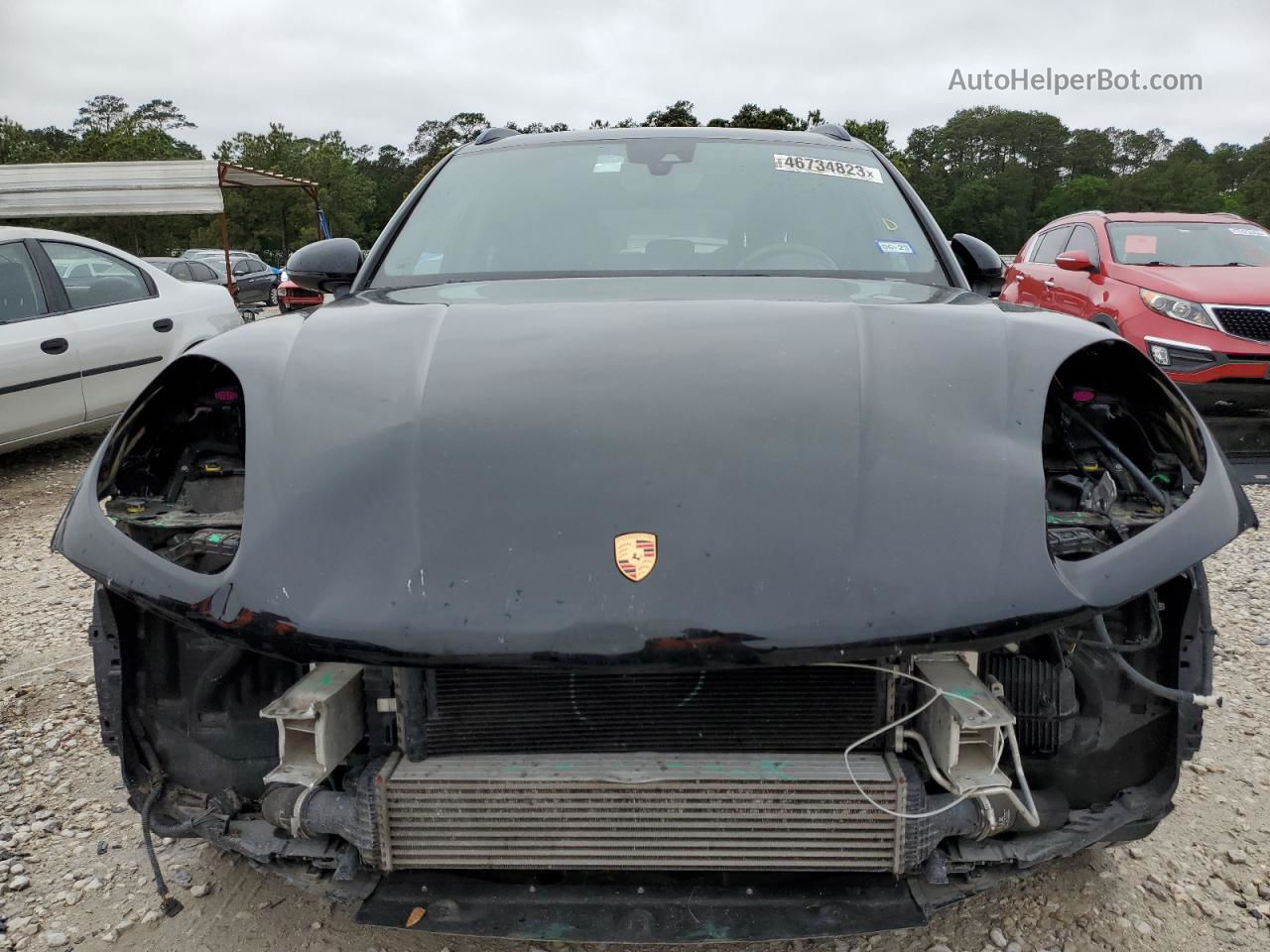 2018 Porsche Macan  Black vin: WP1AA2A59JLB08073