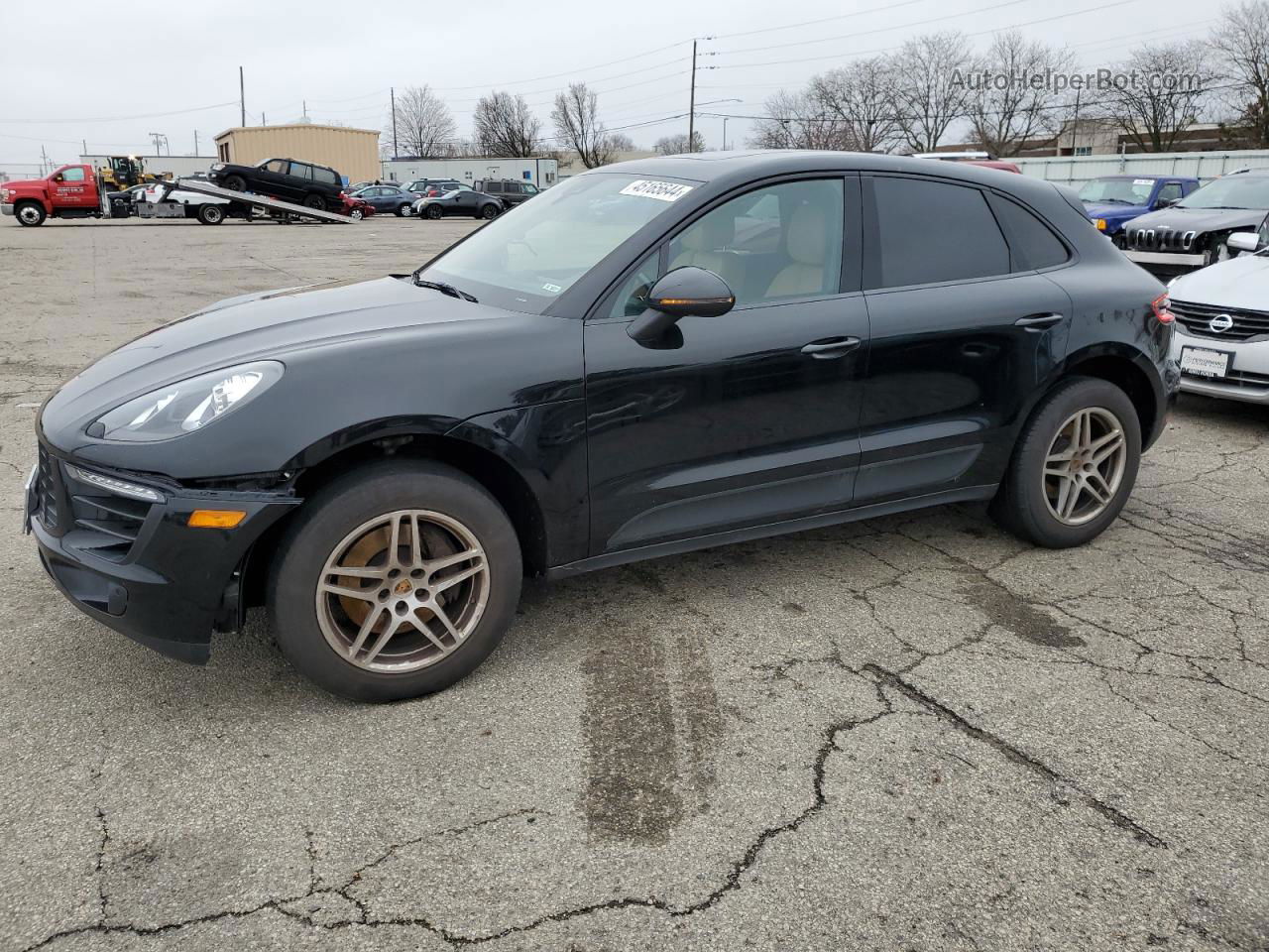 2018 Porsche Macan  Black vin: WP1AA2A59JLB20790