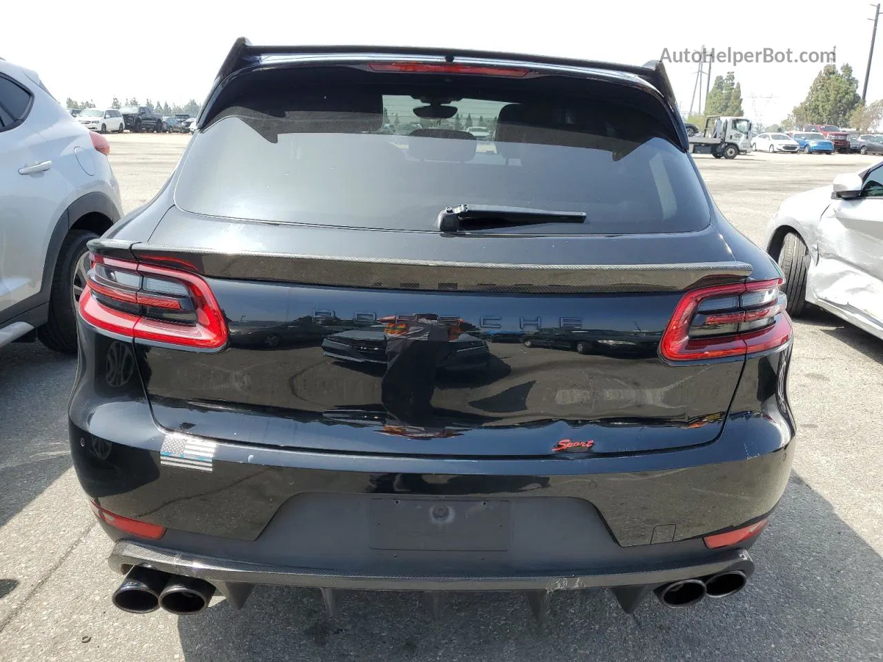 2018 Porsche Macan Black vin: WP1AA2A59JLB24449