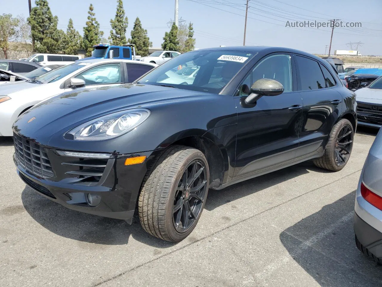 2018 Porsche Macan Black vin: WP1AA2A59JLB24449