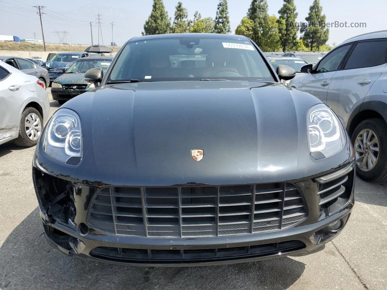 2018 Porsche Macan Black vin: WP1AA2A59JLB24449