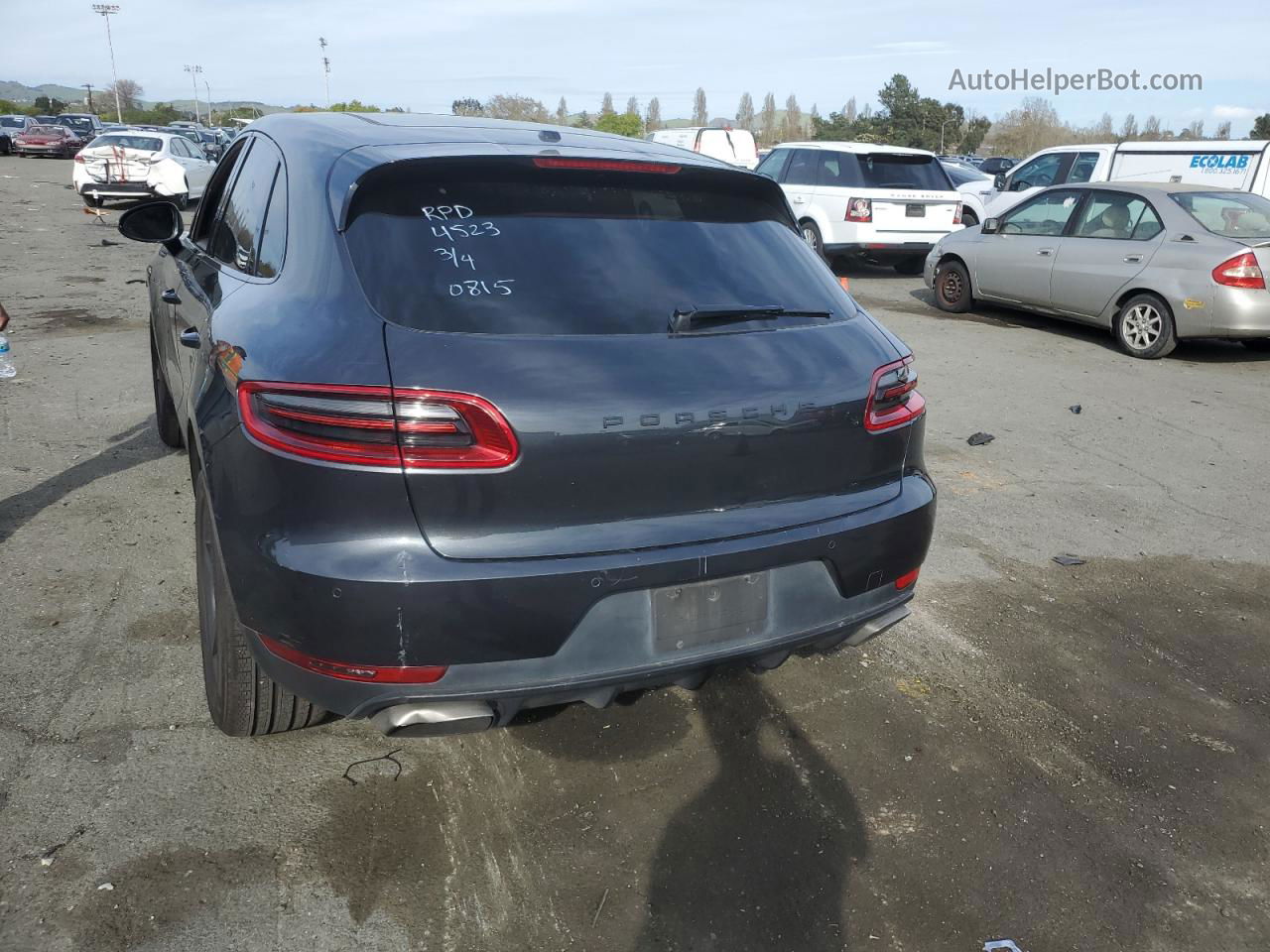 2017 Porsche Macan  Серый vin: WP1AA2A5XHLB80815