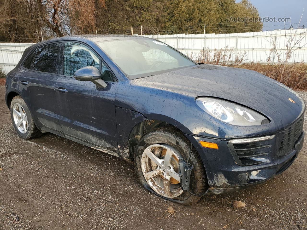 2018 Porsche Macan  Черный vin: WP1AA2A5XJLB02962