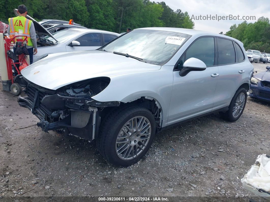 2018 Porsche Cayenne S Silver vin: WP1AB2A25JLA60784