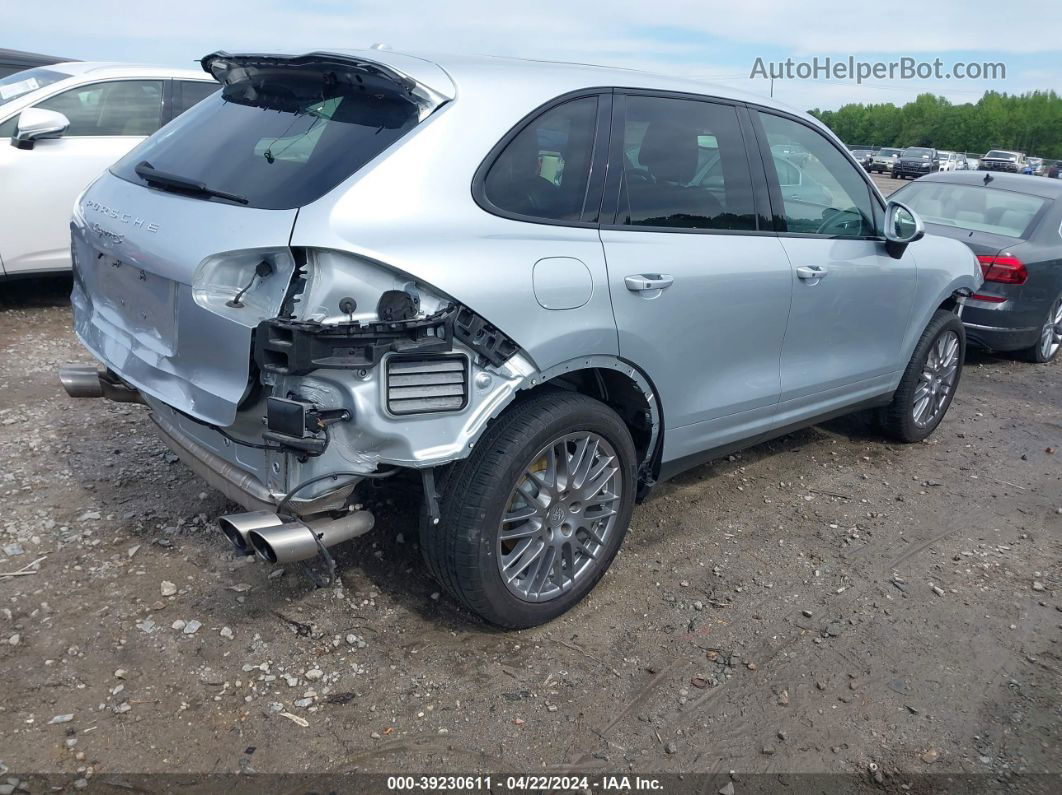 2018 Porsche Cayenne S Silver vin: WP1AB2A25JLA60784