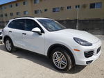 2018 Porsche Cayenne S White vin: WP1AB2A28JLA60858