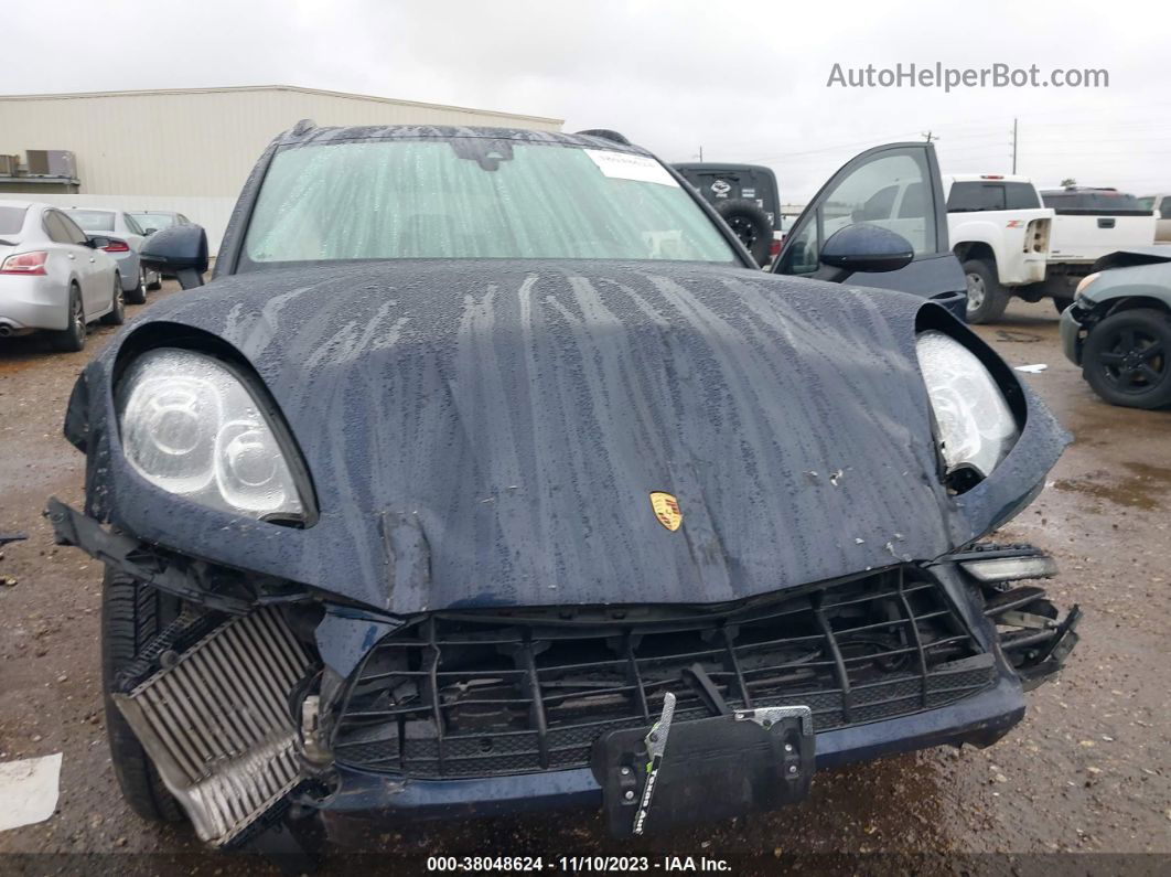 2017 Porsche Macan S Dark Blue vin: WP1AB2A50HLB12634