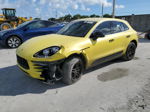 2017 Porsche Macan S Yellow vin: WP1AB2A50HLB17056