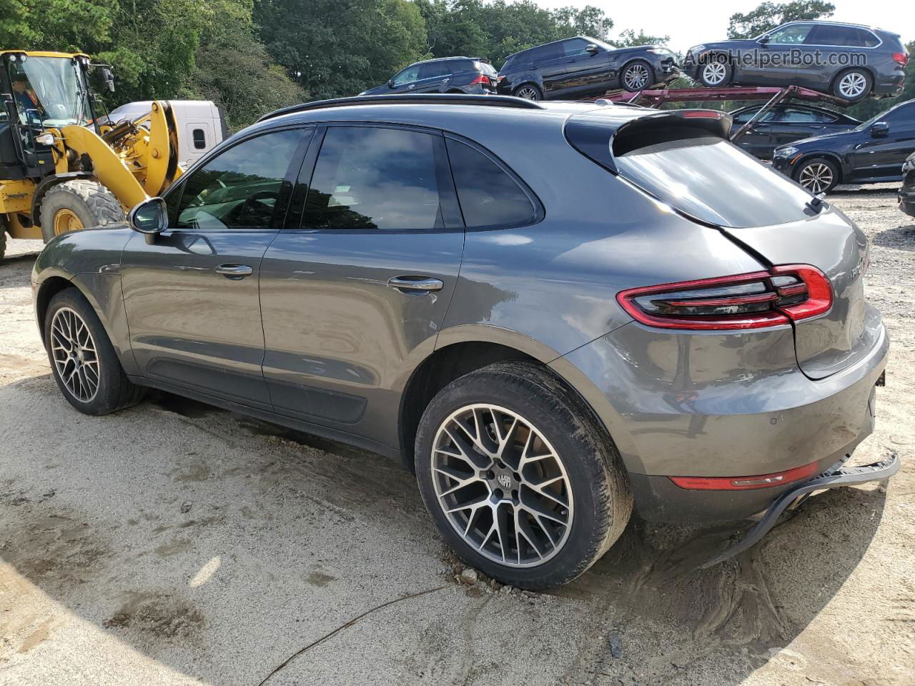 2017 Porsche Macan S Gray vin: WP1AB2A50HLB18739