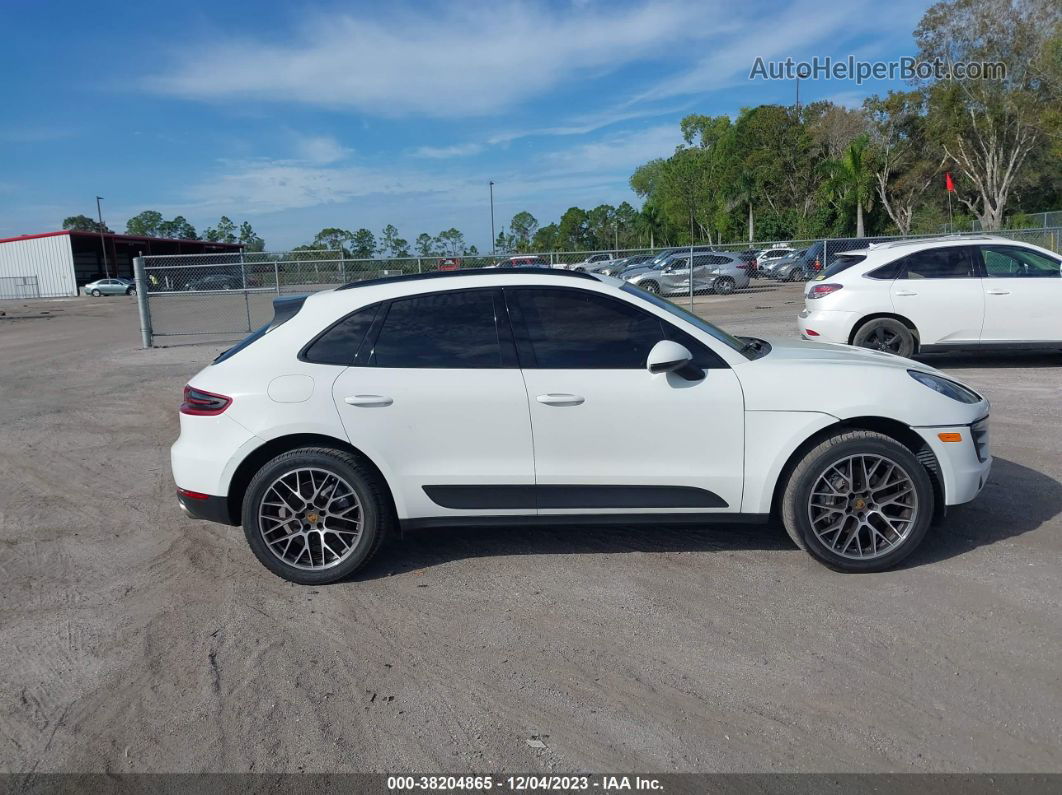 2018 Porsche Macan S Белый vin: WP1AB2A50JLB31383