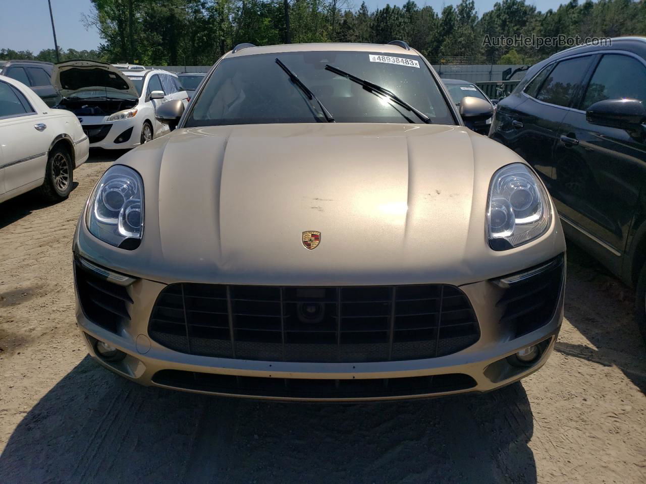 2018 Porsche Macan S Gold vin: WP1AB2A50JLB34929