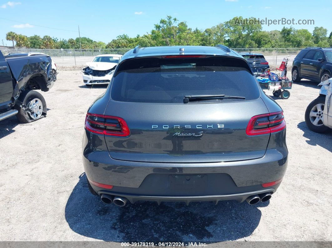 2018 Porsche Macan S Black vin: WP1AB2A50JLB37765