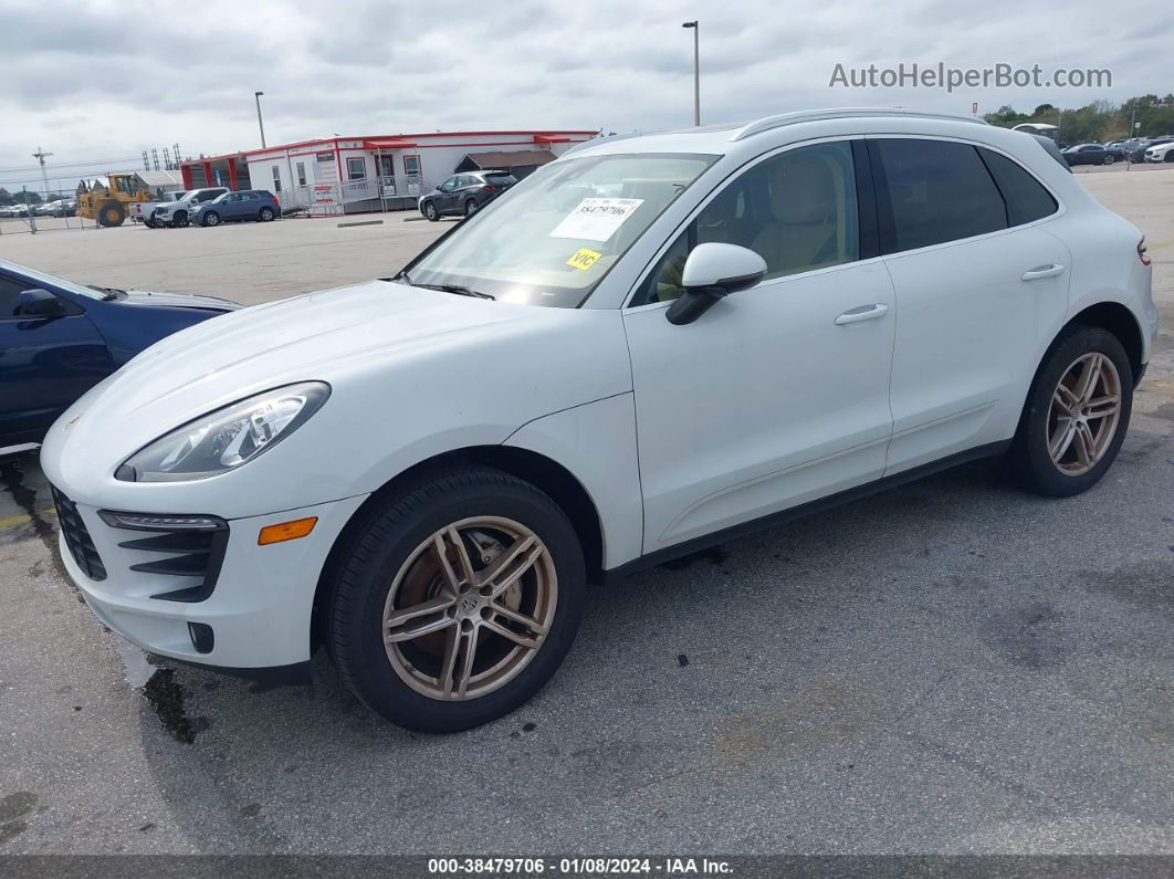 2017 Porsche Macan S Белый vin: WP1AB2A51HLB15039