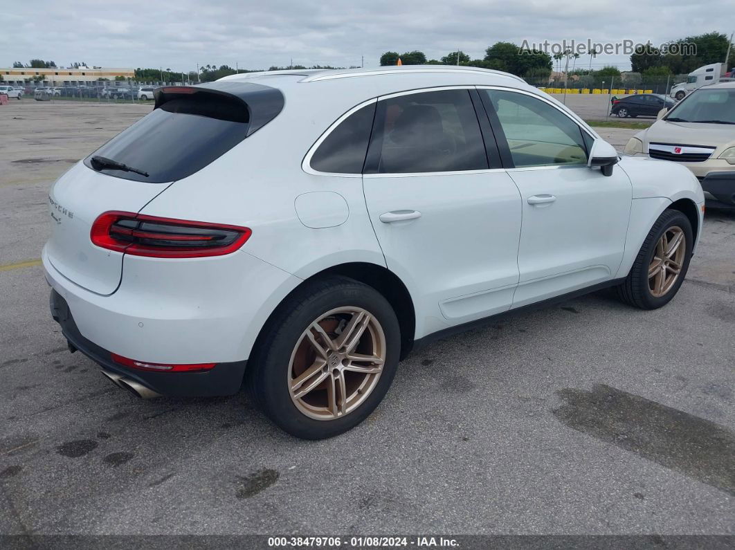 2017 Porsche Macan S Белый vin: WP1AB2A51HLB15039