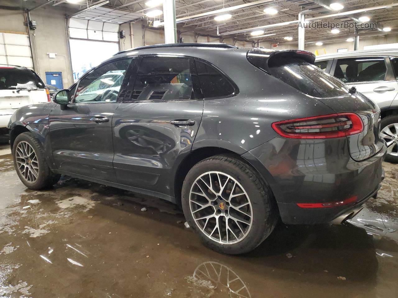 2018 Porsche Macan S Gray vin: WP1AB2A51JLB33403