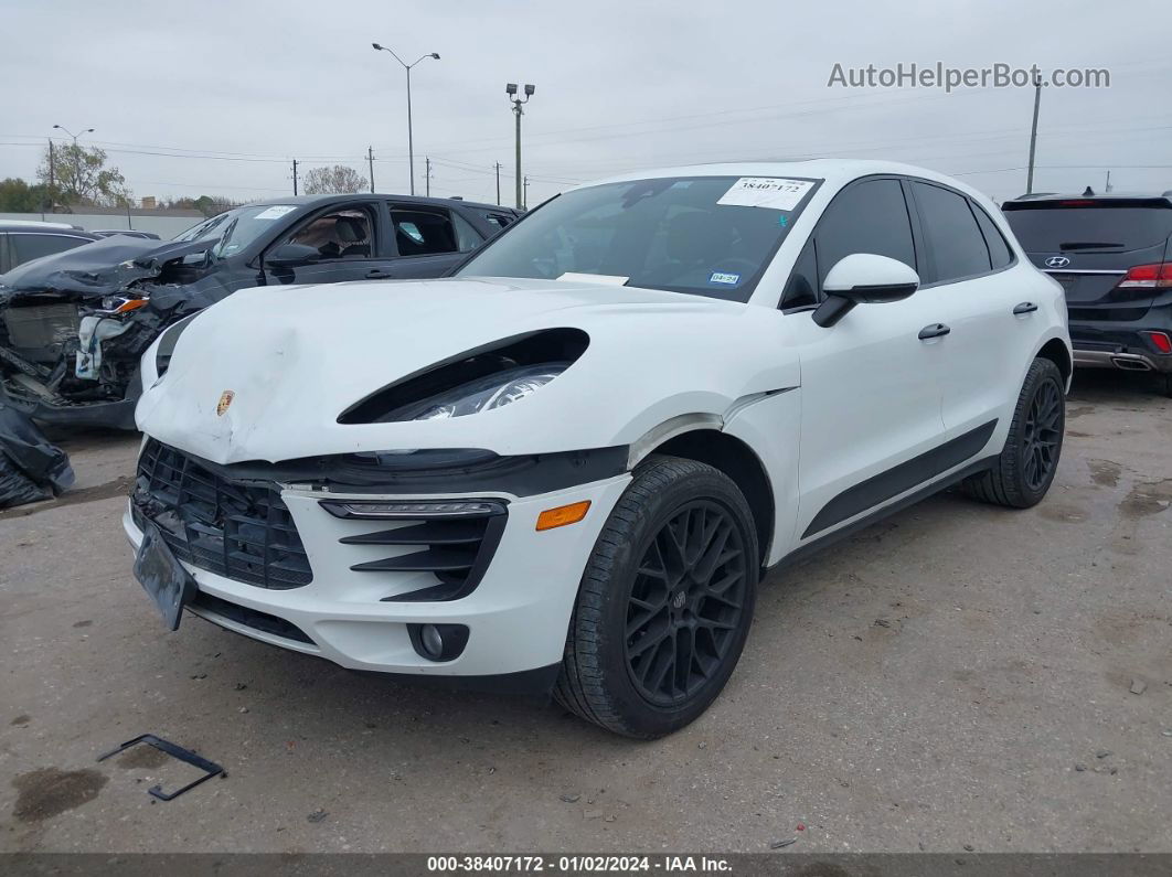 2018 Porsche Macan S White vin: WP1AB2A51JLB39427