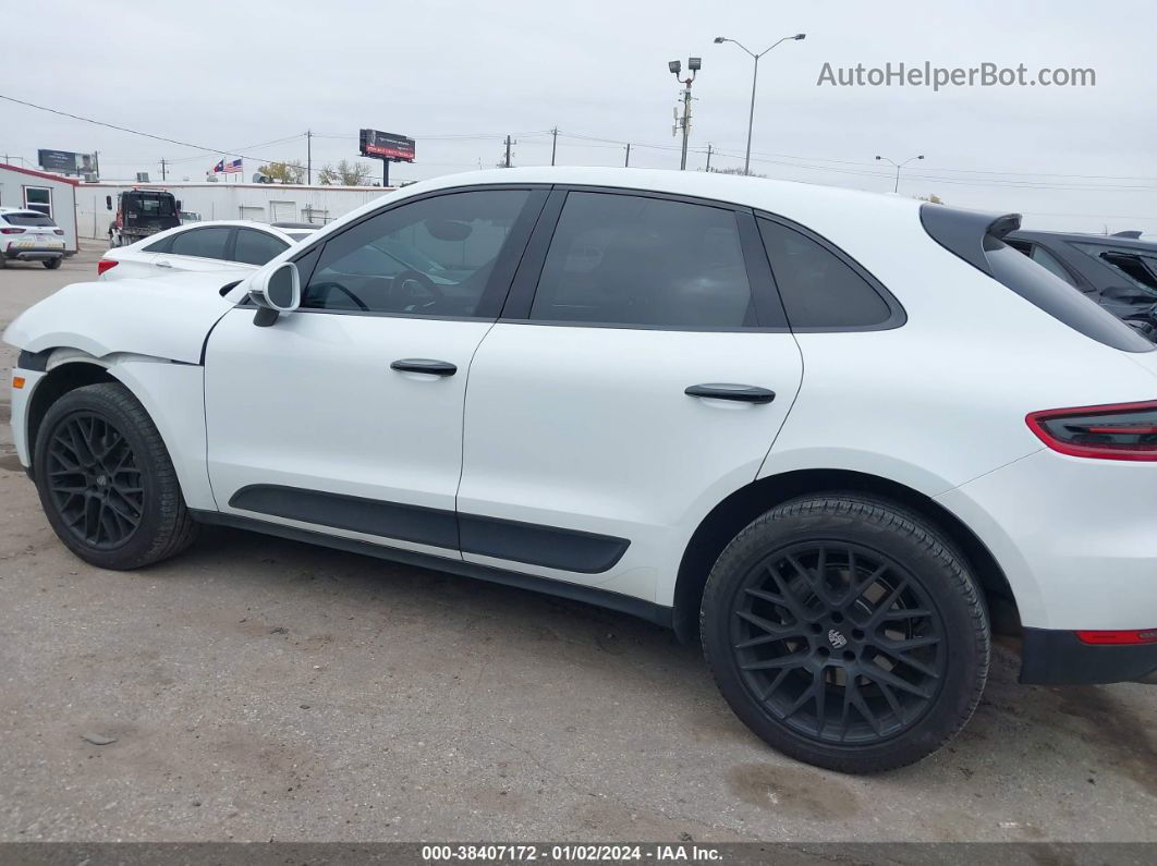 2018 Porsche Macan S White vin: WP1AB2A51JLB39427