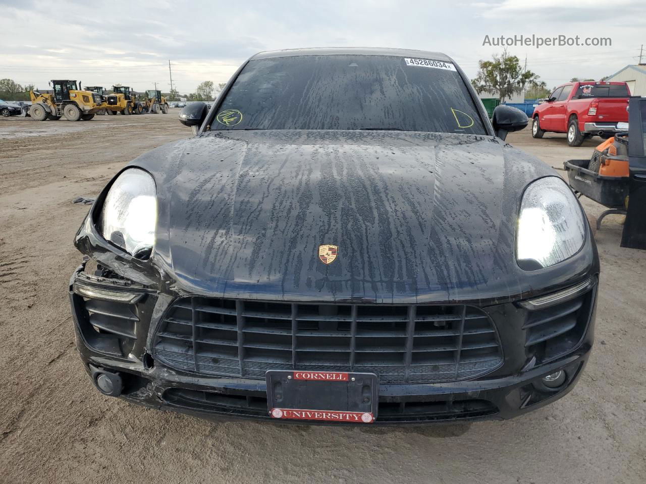 2017 Porsche Macan S Black vin: WP1AB2A52HLB10304