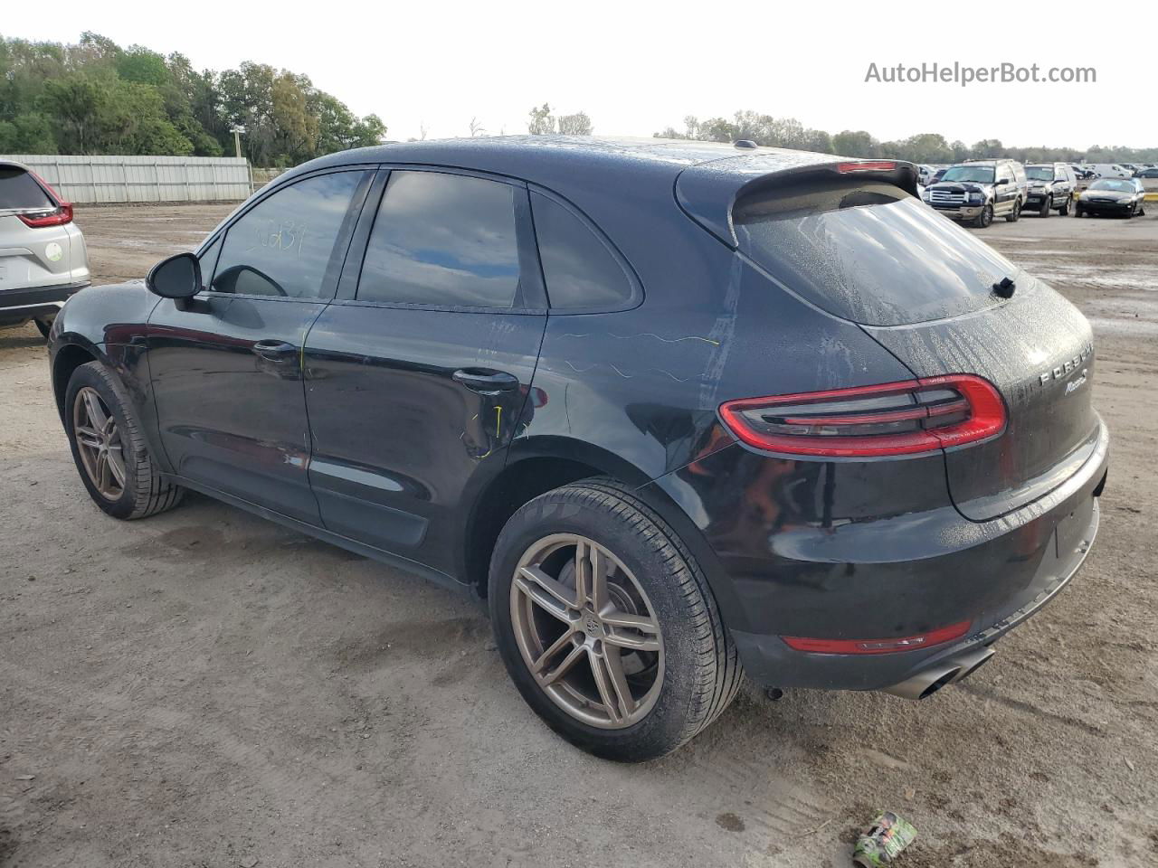 2017 Porsche Macan S Black vin: WP1AB2A52HLB10304