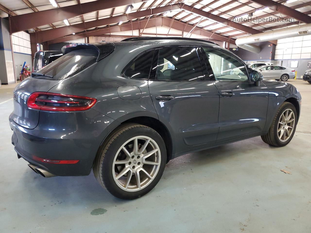 2017 Porsche Macan S Gray vin: WP1AB2A52HLB12988