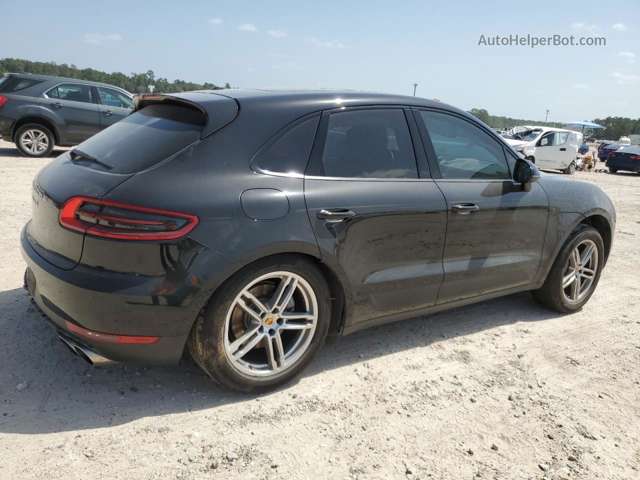 2017 Porsche Macan S Black vin: WP1AB2A52HLB13381